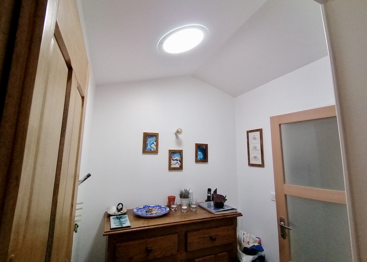 Puit de lumière hall d'entrée