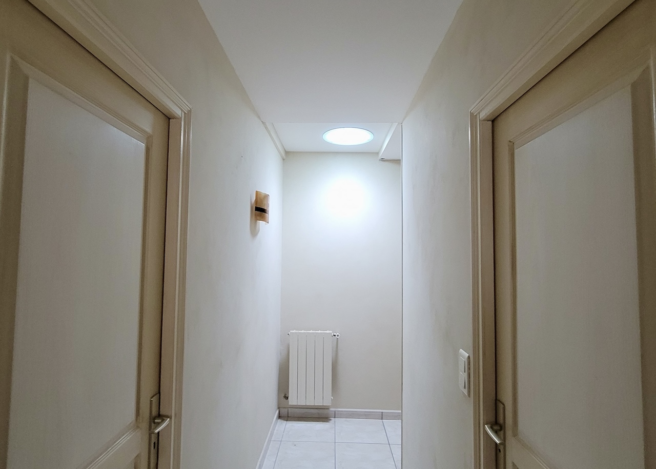puits de lumière couloir