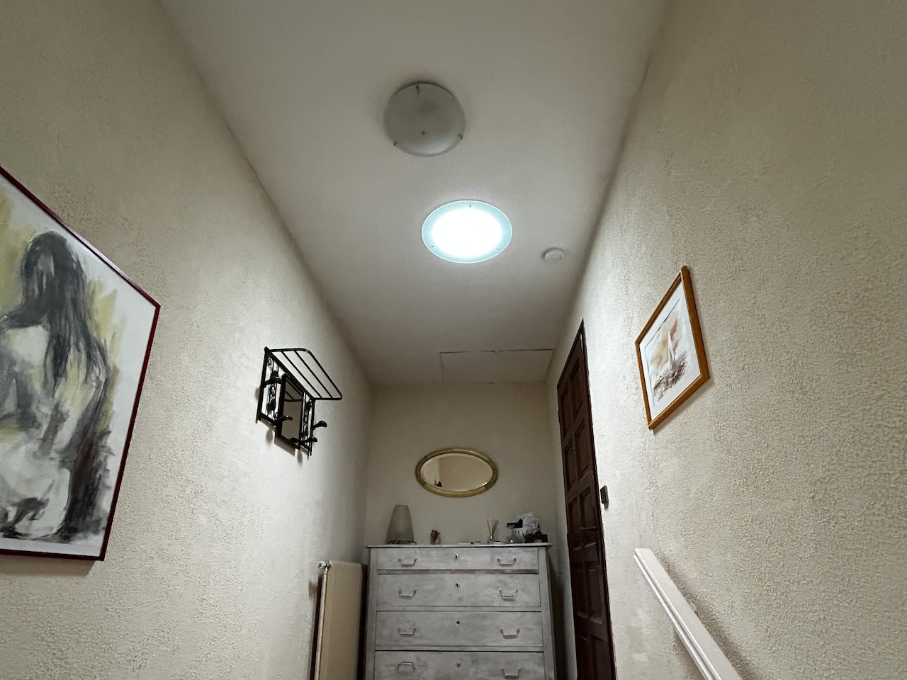 Puits de lumière cage d'escalier