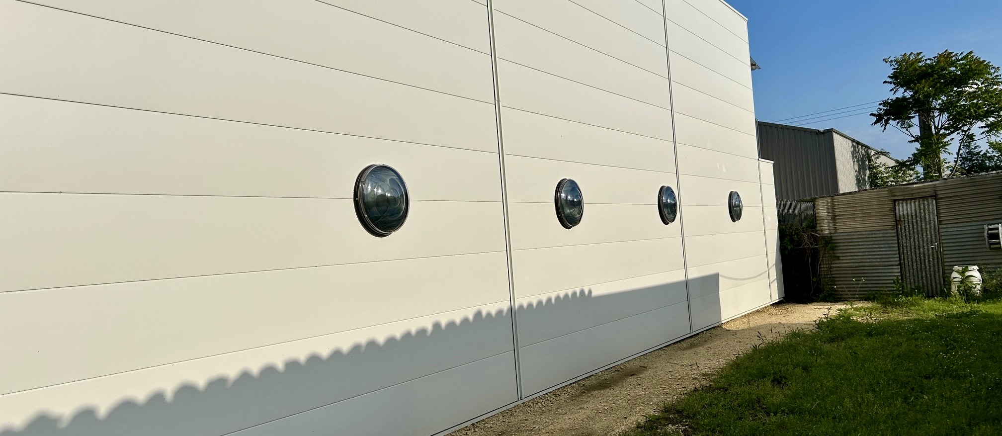 Puit de lumière façade