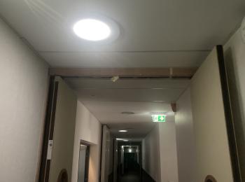 conduit de lumière couloir